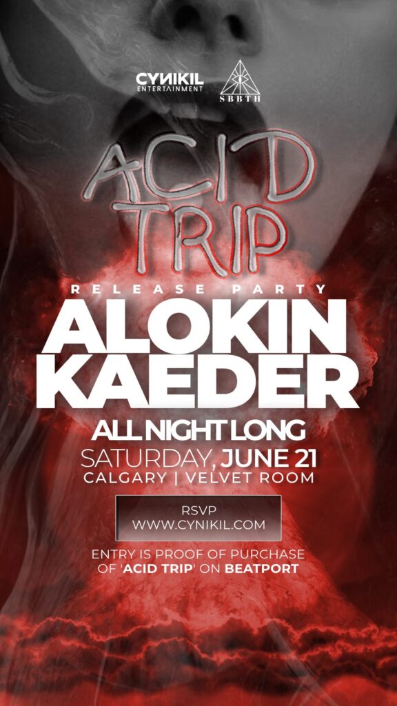 Calgary nightclub party for ALOKIN & KAEDER release